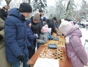 Итоги блиц — турнира по русским шашкам на празднике народного гуляния «Масленица».